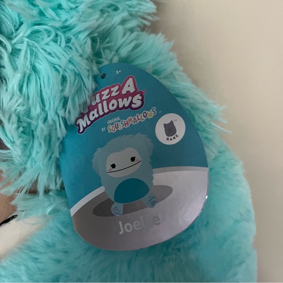 NWT! RARE! 12” Joelle the Fuzzamallow Big Foot Squishmallow - Picture 2 of 4